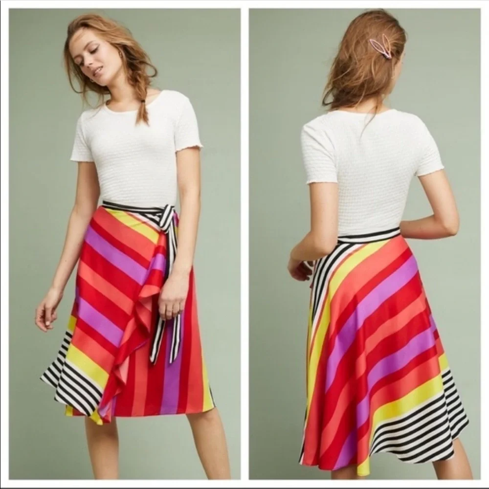Anthropologie Ranna Gill Lisa wrap skirt no new